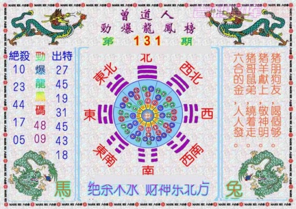 [c006]曾道人劲爆龙凤榜